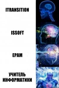 ITransition IsSoft EPAM Учитель информатики
