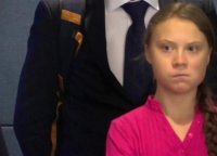 Создать мем Грета Тунберг блядь