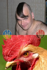 Создать мем ХОХЛОГРЕБЕНЬ