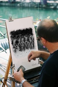 Создать мем Художество