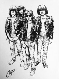 Создать мем Ramones