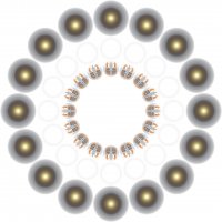 Создать мем YXALAG GNIR ELOH ETIHW WHITE HOLE RING GALAXY
