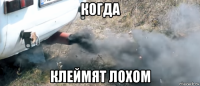 когда клеймят лохом
