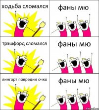 ходьба сломался фаны мю трэшфорд сломался фаны мю лингорт повредил очко фаны мю