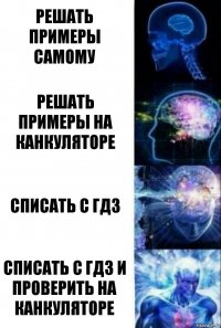 Решать примеры самому Решать примеры на канкуляторе Списать с гдз Списать с гдз и проверить на канкуляторе