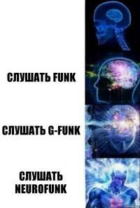  Слушать FUNK Слушать G-FUNK Слушать NEUROFUNK