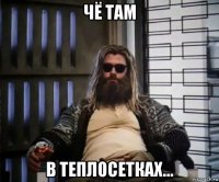 чё там в теплосетках...