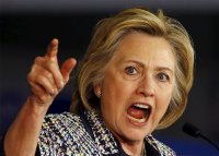 Создать мем Hillary clinton
