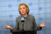 Создать мем Hillary clinton