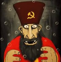 Создать мем Импёриалист краснопузый