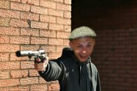 Все мемы Mc Конкретный с пистолетом