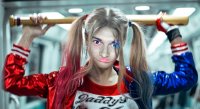  хошь битой по ебалу?, Мем Не Харли Квинн