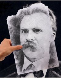Создать мем Ницше