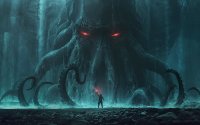 Создать мем Phnglui Mglwnafh Cthulhu Rlyeh Wgahnagl Fhtagn
