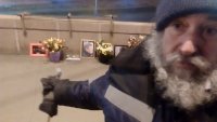 Создать мем Среди бела дня