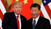 Создать мем Трамп и си