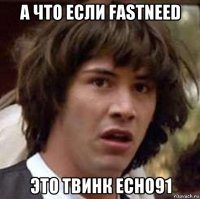 а что если fastneed это твинк echo91