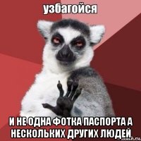  и не одна фотка паспорта а нескольких других людей