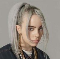 Создать мем Билли Айлиш
