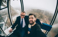 Создать мем Колесо обозрения