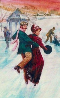 Создать мем НА КАТКЕ