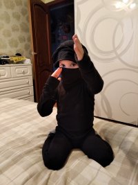 Создать мем Ниндзя