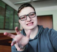 Создать мем Парень