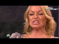 Создать мем Пьяная Волочкова