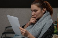 Создать мем Секретарь