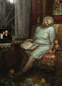 Создать мем Зато Путин президент
