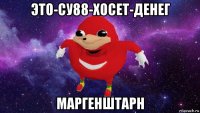 это-су88-хосет-денег маргенштарн