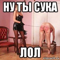ну ты сука лол