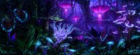 Создать мем Биолюминесценция флоры Пандоры