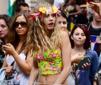 Создать мем Cara Delevingne - Caribbean