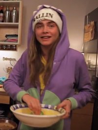 Создать мем Cara Delevingne - Cooking