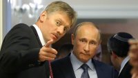 Создать мем Песков и Путин