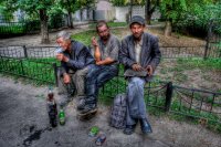 Создать мем Социальная жуть