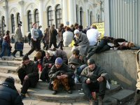 Создать мем Социальное дно - смерть живая