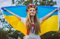 Создать мем Украина