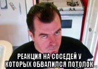  реакция на соседей у которых обвалился потолок