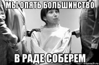 мы опять большинство в раде соберем