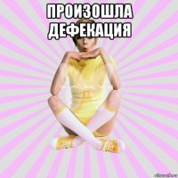 произошла дефекация 
