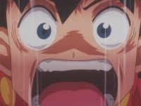 Создать мем Ikki scared