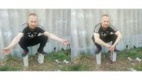Создать мем Mc конкретный на кирпичах