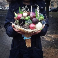 Создать мем Овощи