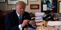 Создать мем Trump