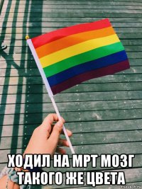  ходил на мрт мозг такого же цвета
