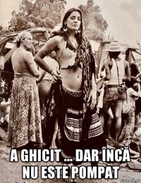  a ghicit ... dar încă nu este pompat
