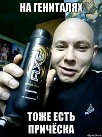 на гениталях тоже есть причёска