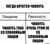 Когда хочется чихнуть Чихнуть тихо со спокойным лицом Чихнуть очень гром не со спокойным лицом